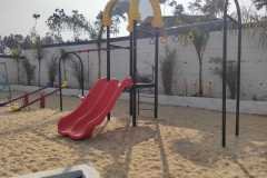 Transform your empty space into a fun zone! At Rainbow Play, we manufacture world-class, durable, and safe outdoor play equipment in Bangalore. Whether it's for a school, apartment complex, or public park, our ISO-certified designs are built to last.