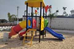 Transform your empty space into a fun zone! At Rainbow Play, we manufacture world-class, durable, and safe outdoor play equipment in Bangalore. Whether it's for a school, apartment complex, or public park, our ISO-certified designs are built to last.