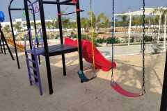 Transform your empty space into a fun zone! At Rainbow Play, we manufacture world-class, durable, and safe outdoor play equipment in Bangalore. Whether it's for a school, apartment complex, or public park, our ISO-certified designs are built to last.