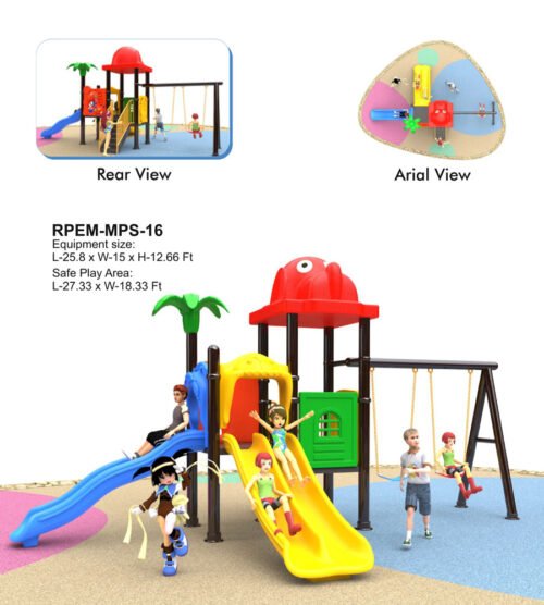 multi play station, kids playground set, outdoor play system, modular play station, school play equipment