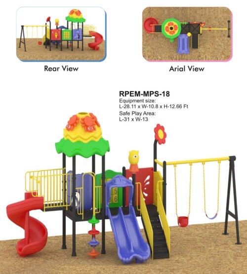 multi play station, kids playground set, outdoor play system, modular play station, school play equipment