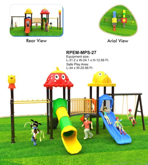 multi play station, kids playground set, outdoor play system, modular play station, school play equipment