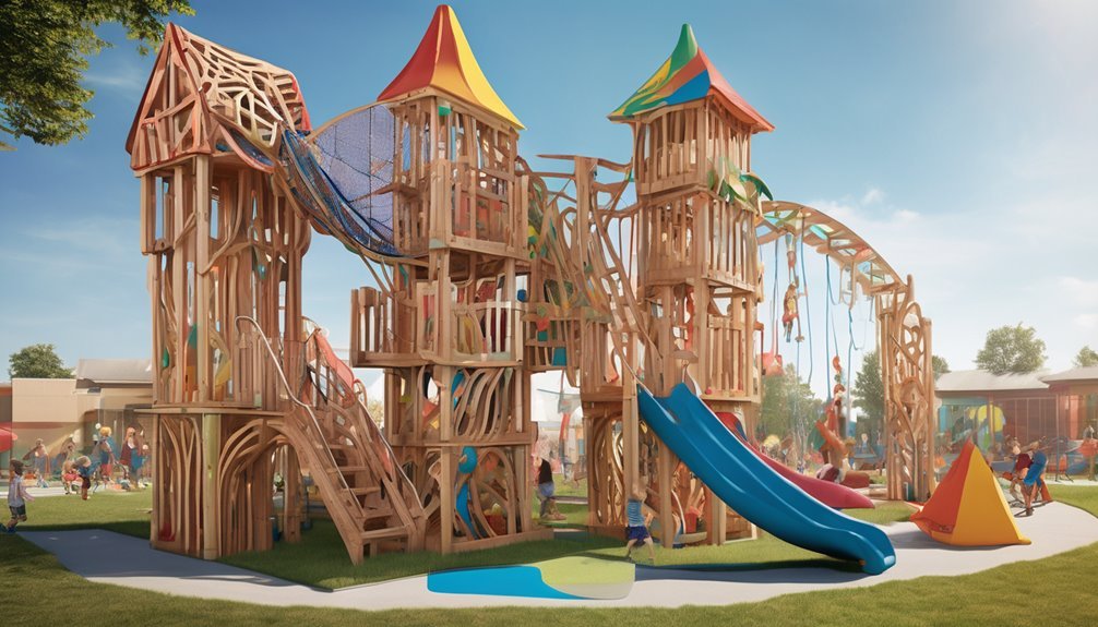 climbing structures promote development