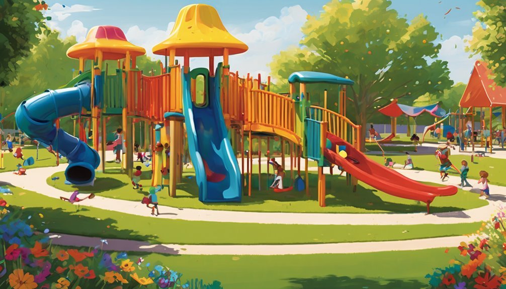 diverse outdoor play options