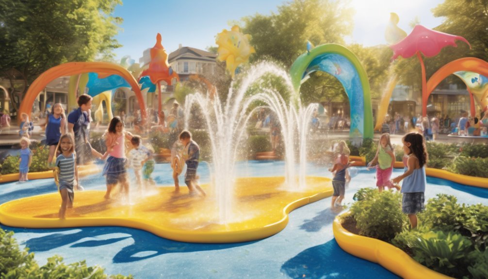 interactive summer water fun