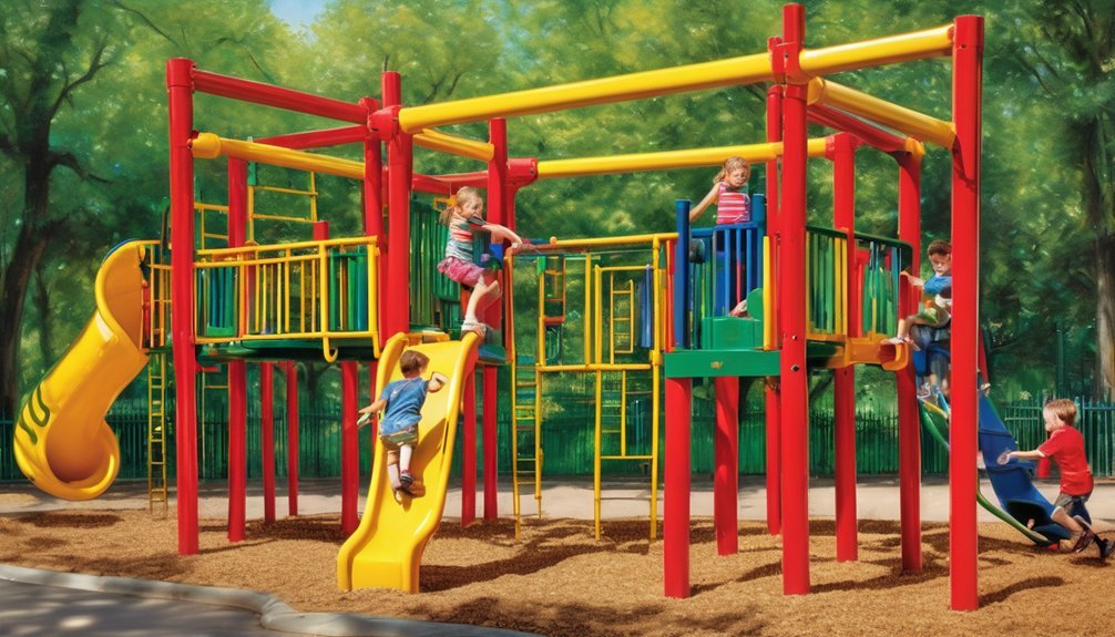 monkey bars safety features