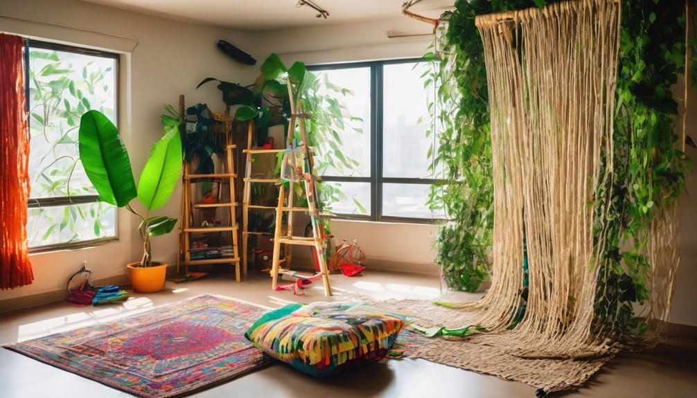 budget friendly diy climbing ideas