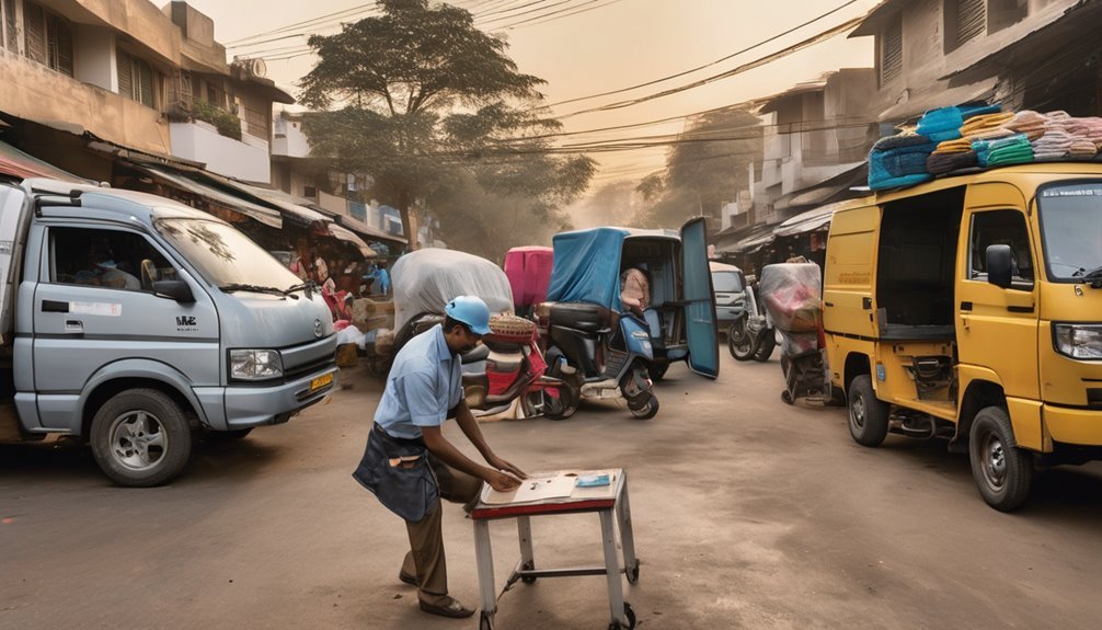 efficient transparent urban delivery handoffs