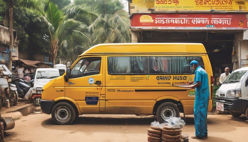 local spare parts faster on site support