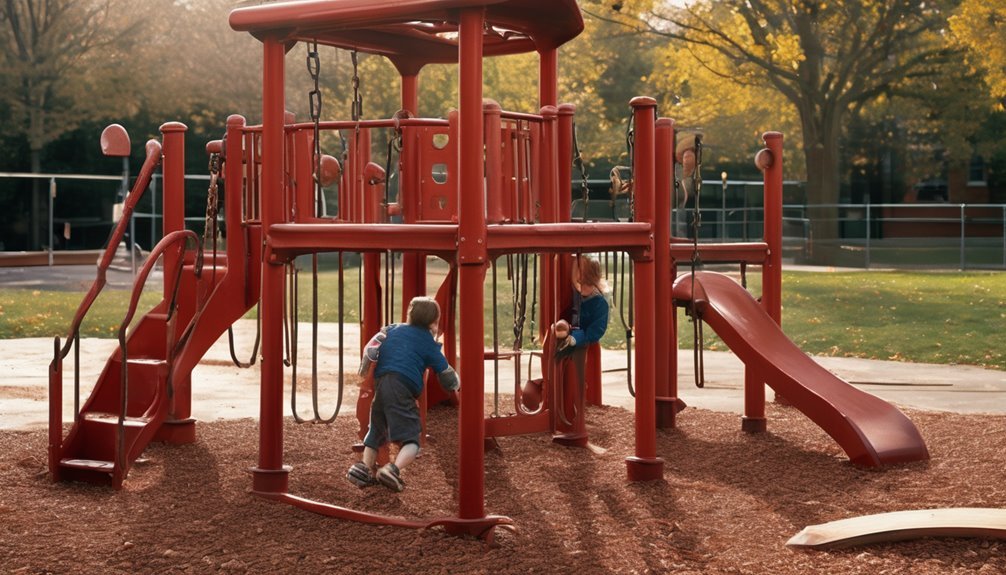 seasonal maintenance for weathered playsets