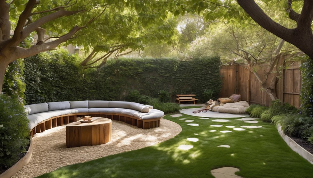 shaded cozy tucked away corners