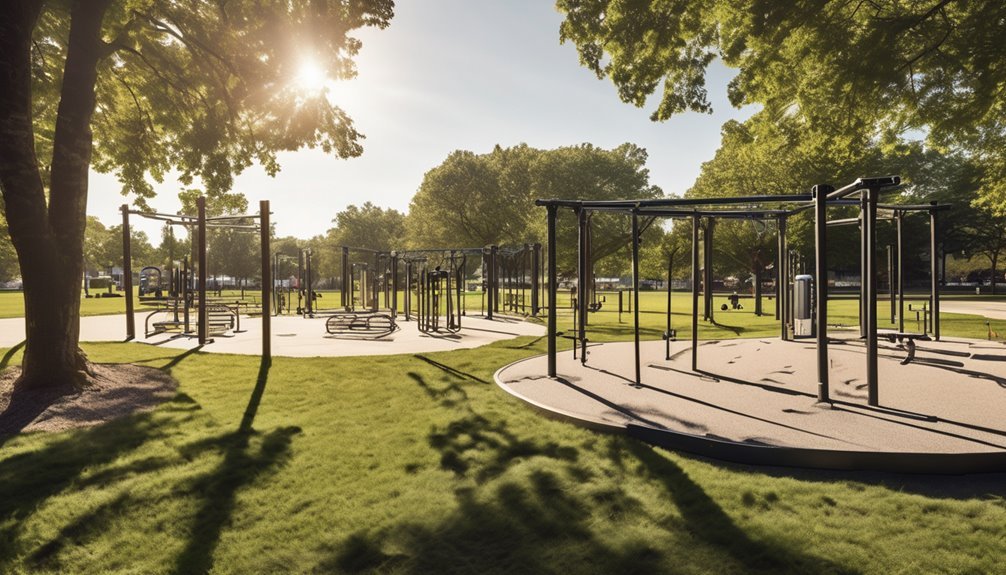 site assessment for outdoor fitness rollout