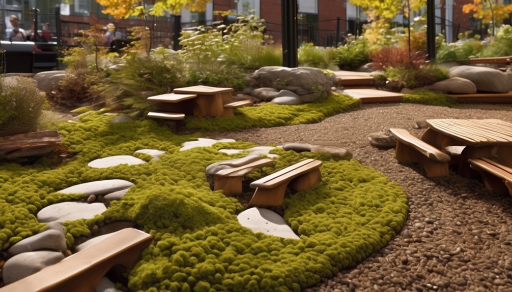 texture rich ground for safe exploratory play