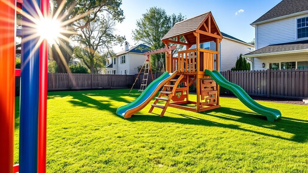 backyard play sets designed