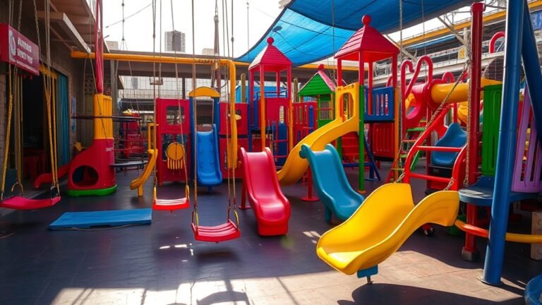 Play Equipment Supplier in Bangalore Bazaar by Rainbow Play Equipment Manufacturer