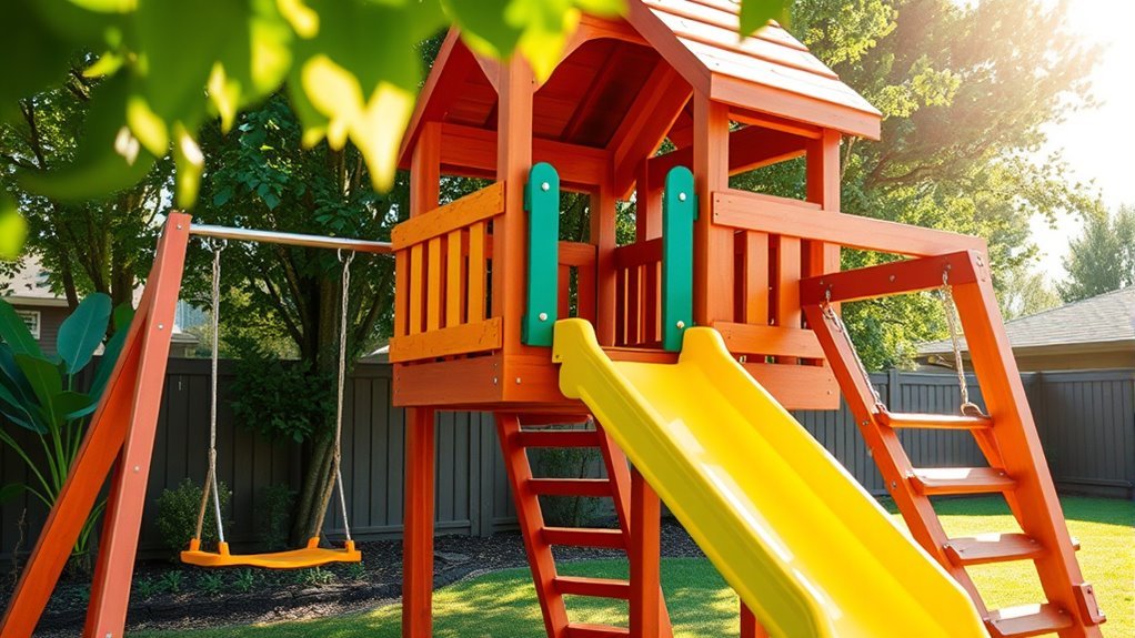 custom backyard play set solutions