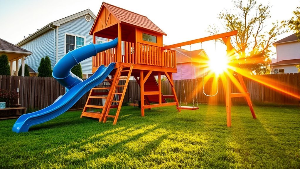 custom backyard play set solutions