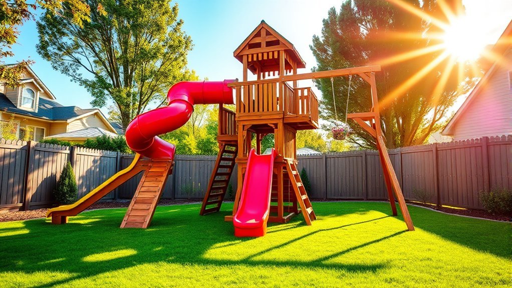 custom backyard play sets