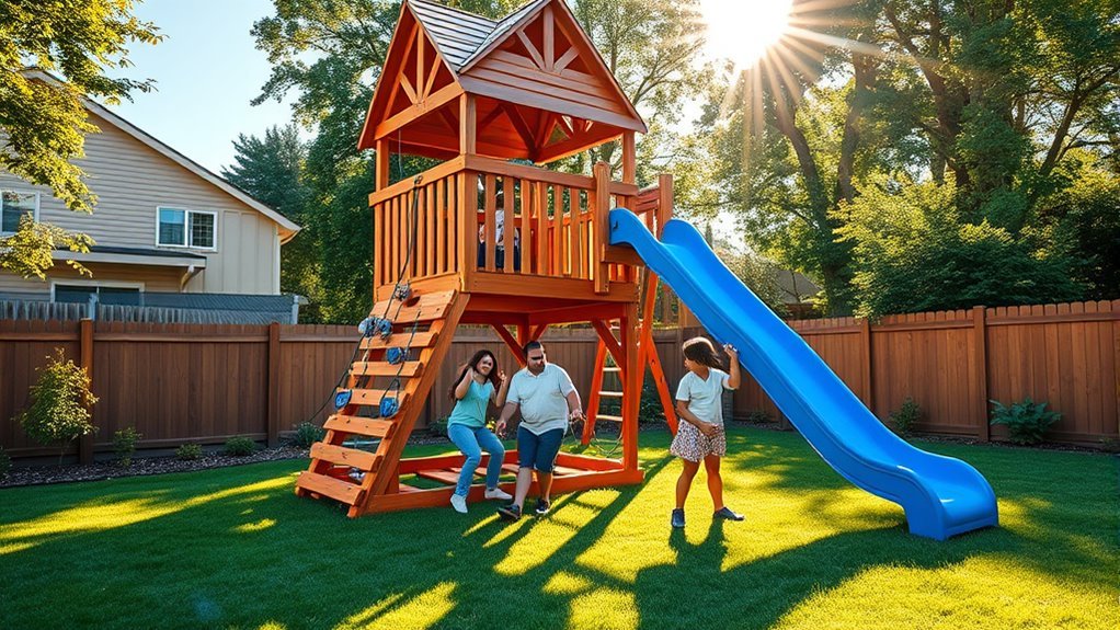 custom backyard play sets