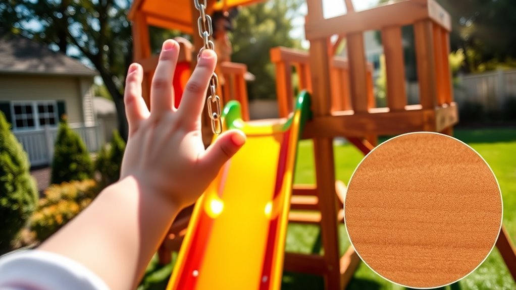 custom residential backyard play