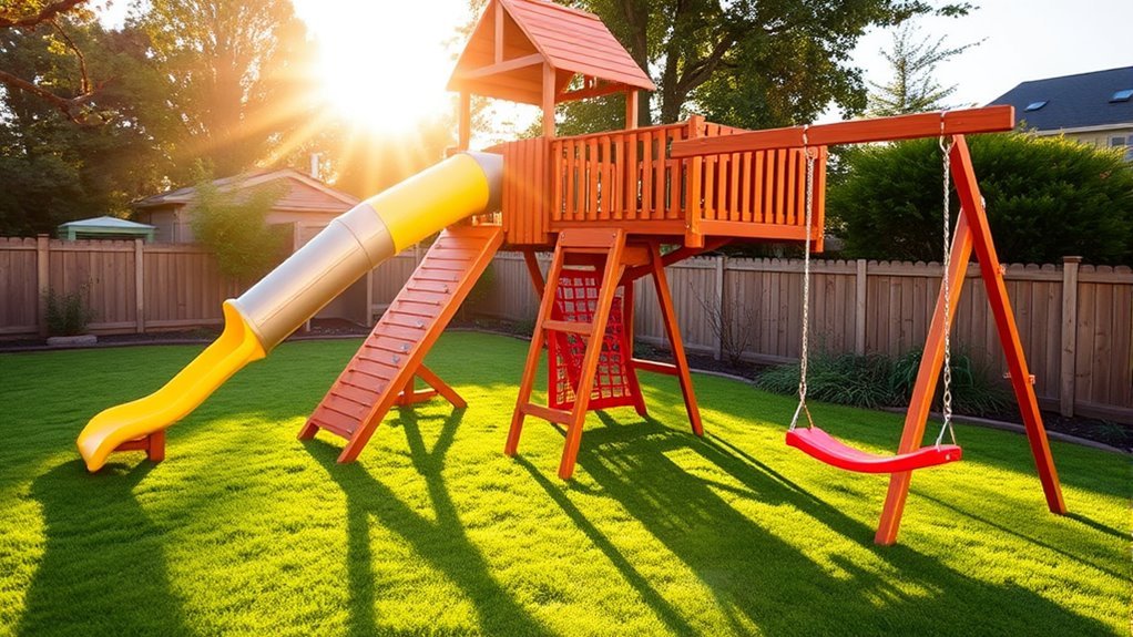 custom residential play set design