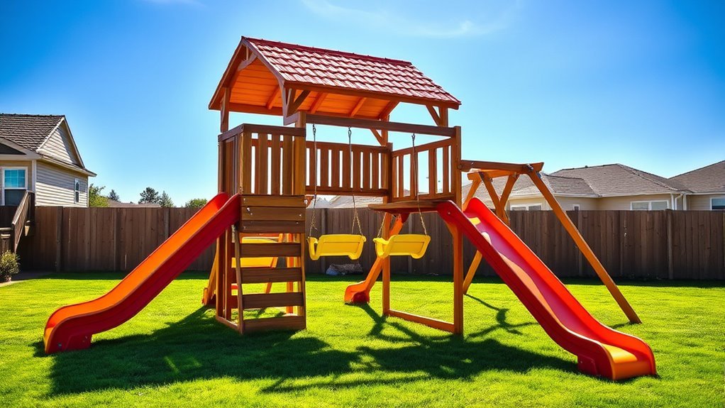 custom residential play sets