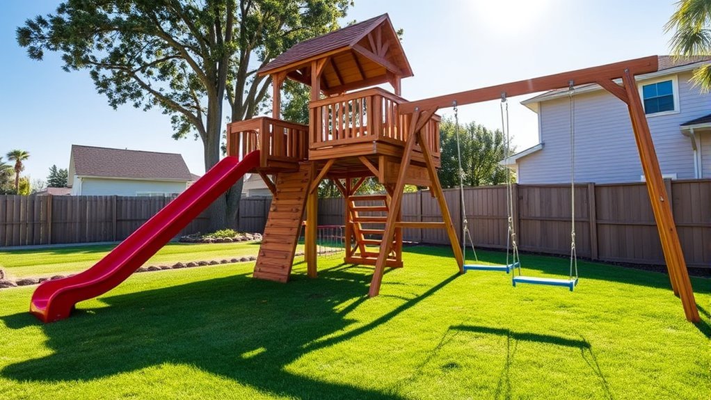 custom residential play sets