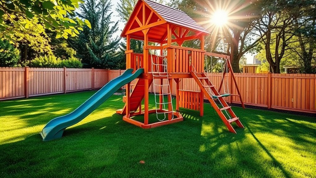 custom residential play sets