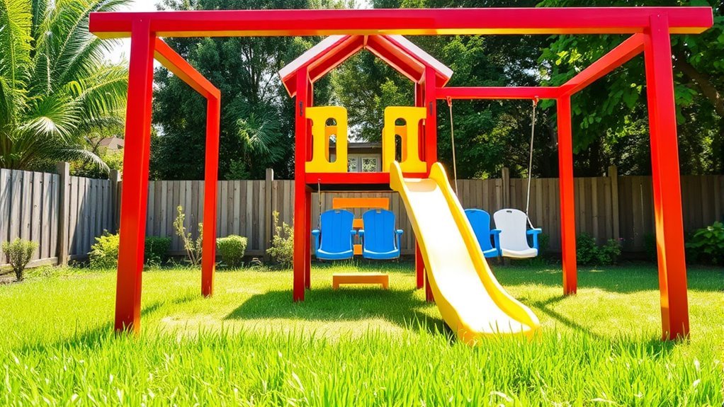 custom safe backyard play