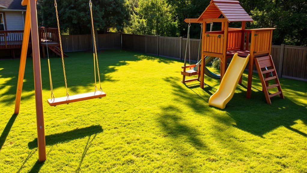 custom safe backyard play