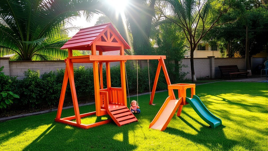 custom safety outdoor play