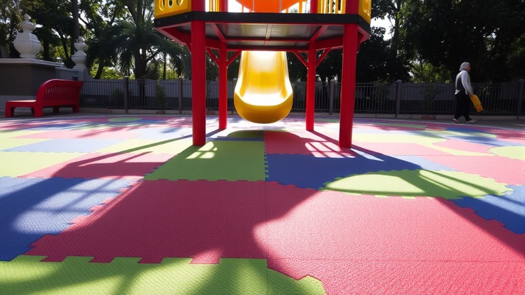 custom safety play area flooring
