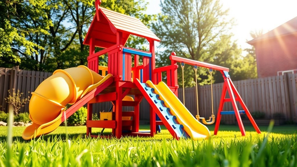 customizable backyard play sets