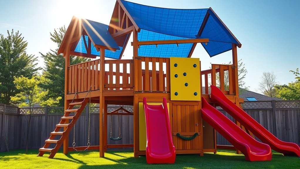 customizable backyard play sets