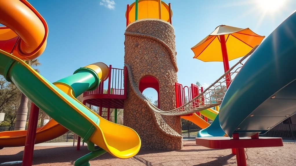 customizable durable multi play stations