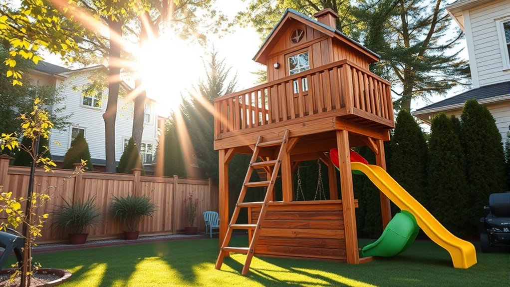 customizable durable residential play sets