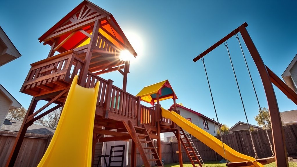 customized backyard play sets