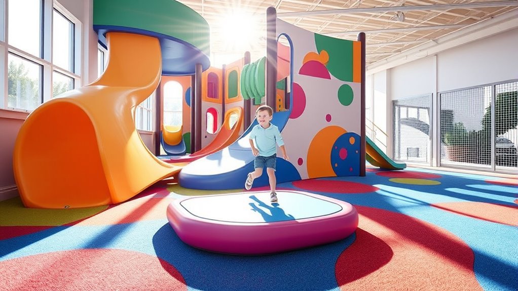 customized playground safety flooring