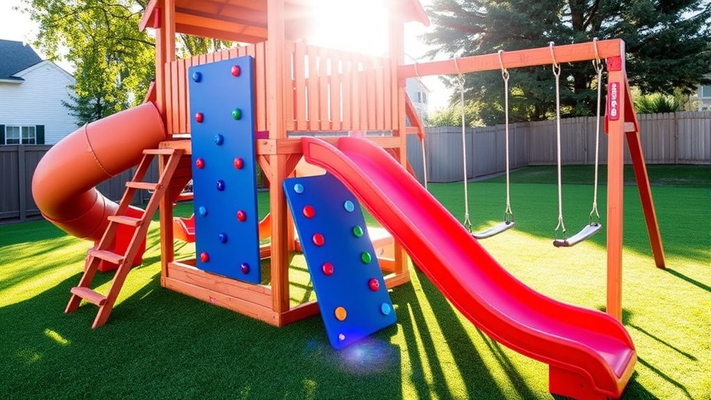 customized premium backyard play