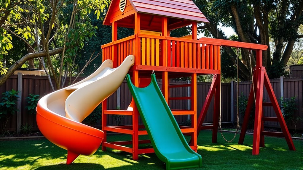 customized quality backyard play sets