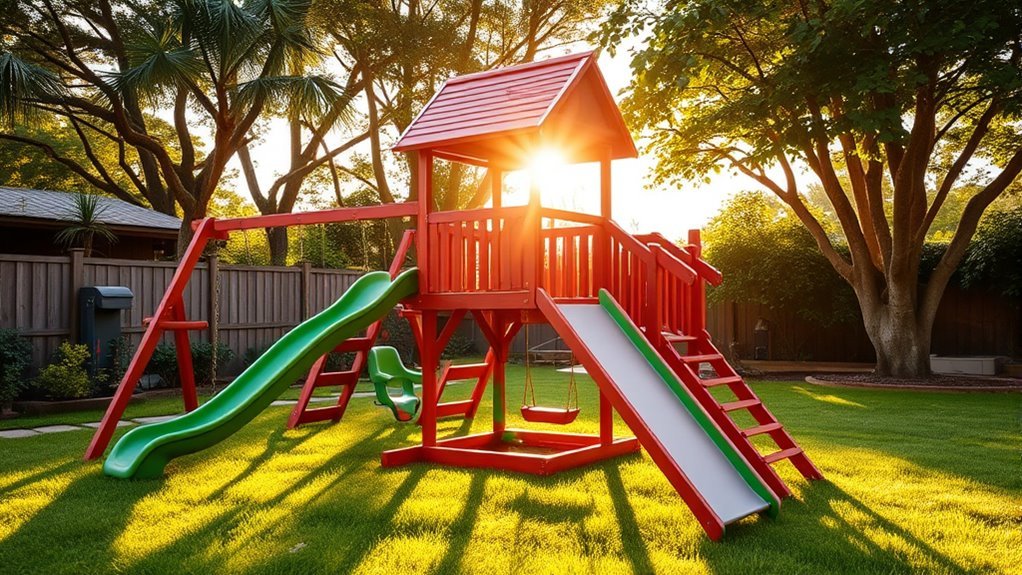 customized residential play sets
