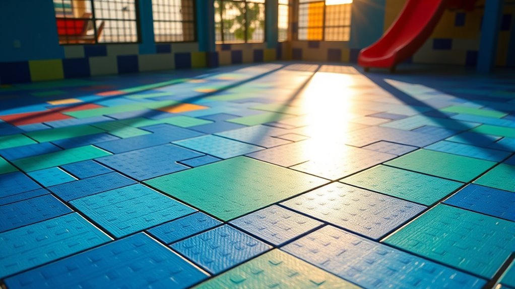 customized safe play flooring