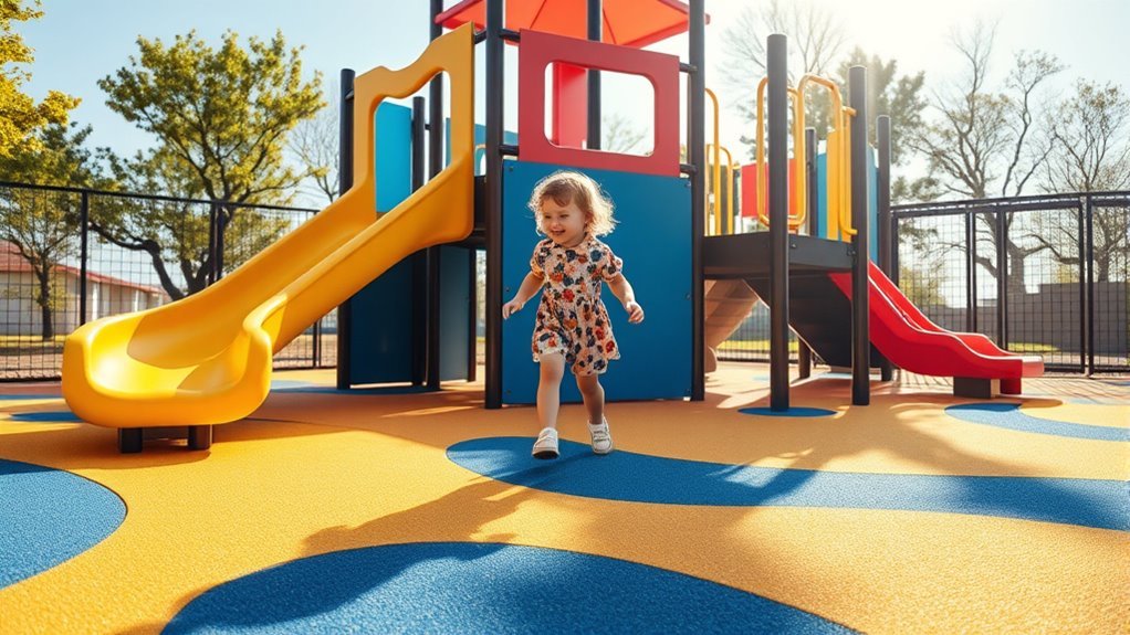 customized safe play flooring