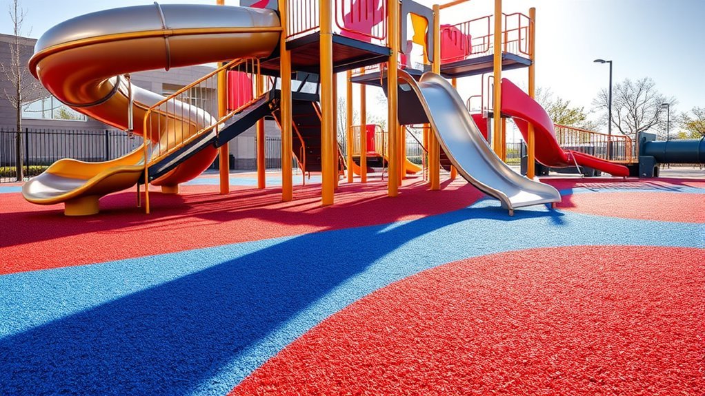 customized safe play surfaces