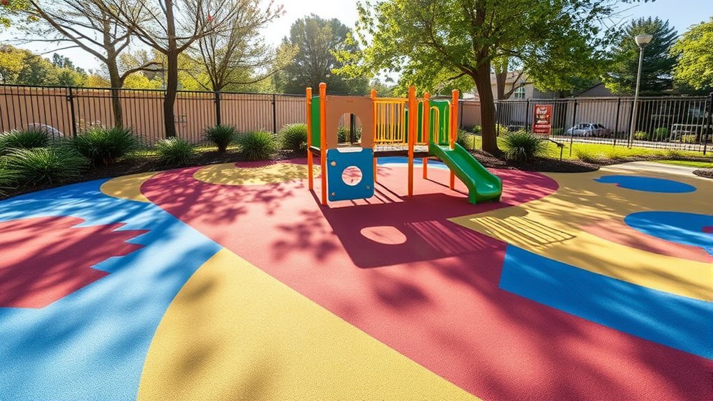 customized safety play flooring
