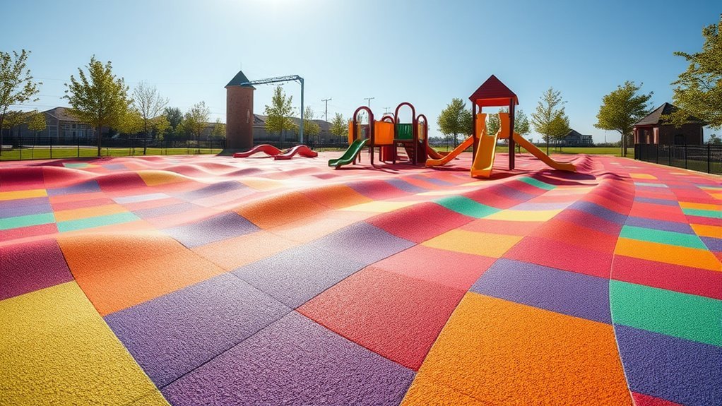 customized safety play flooring