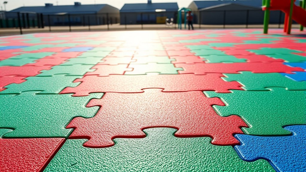 customized safety play surfacing