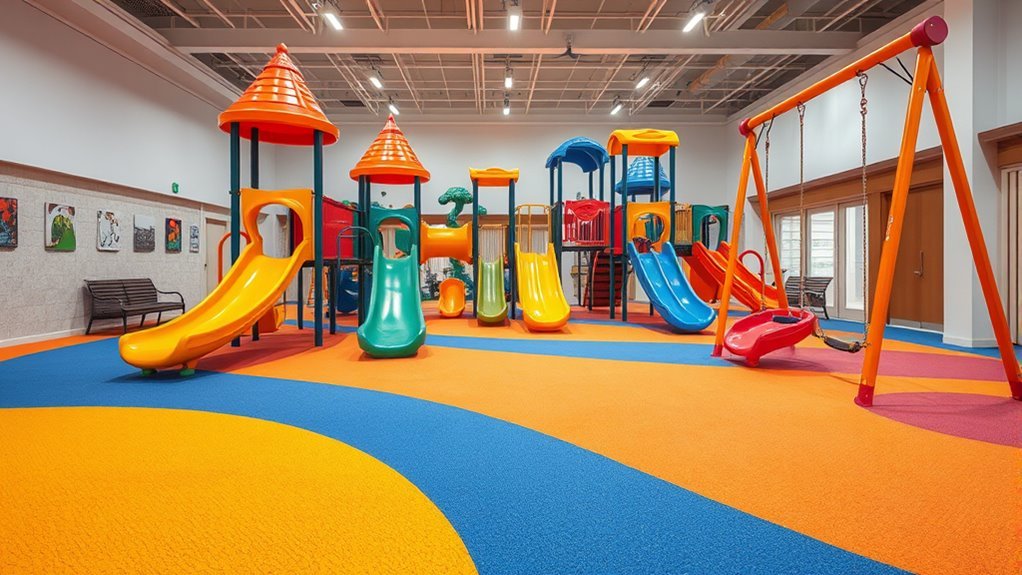 customized safety surface options for play areas