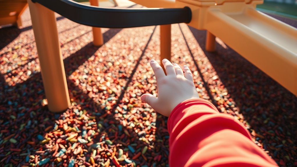 customized shock absorbent play surfacing