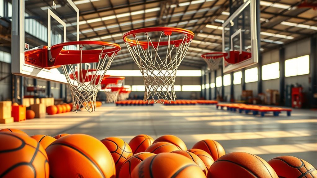 durable basketball hoop materials